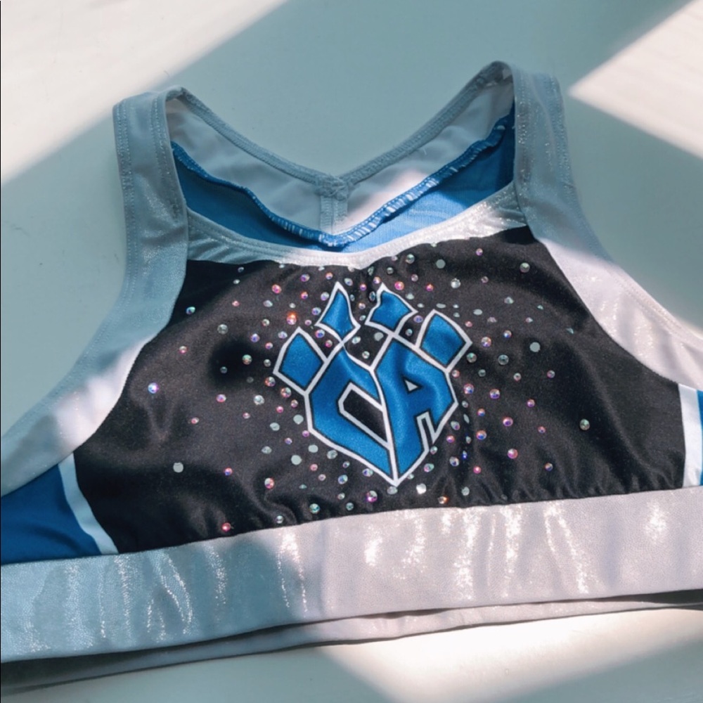 Cheer athletics sports bra